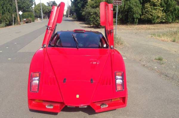 Cover Your Eyes Kids, A Confused Pontiac Fiero Is Masquerading As A Ferrari  Enzo