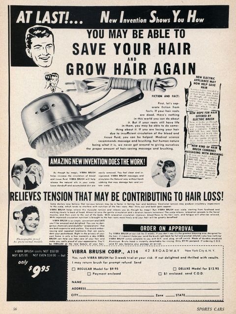1955 vibra brush ad