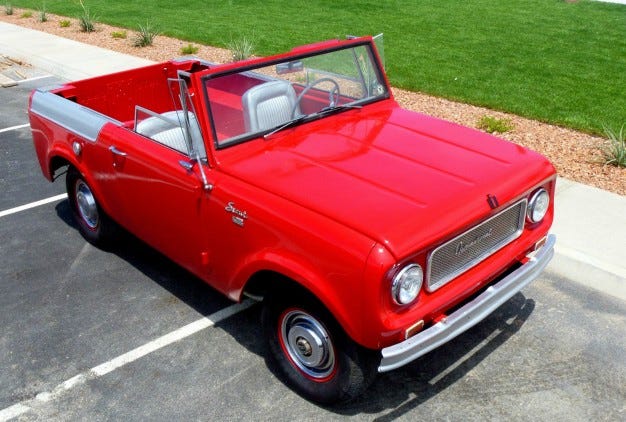 1967 International Harvester Scout 800 Sportop 