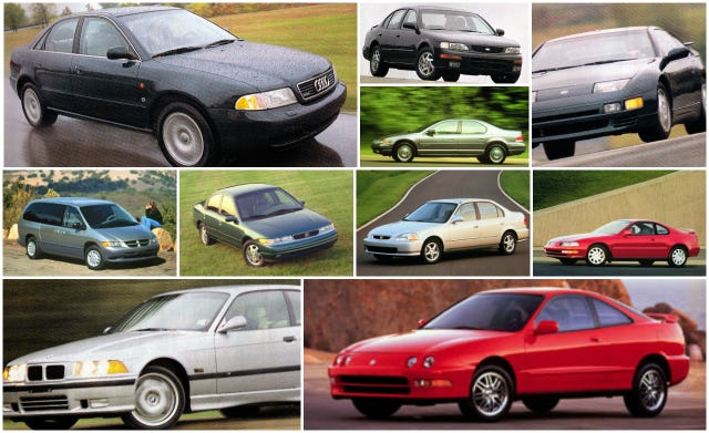 1996 10Best Cars