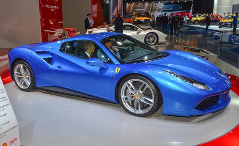 2016 Ferrari 488 Spider The 488gtb Gains A Folding Roof