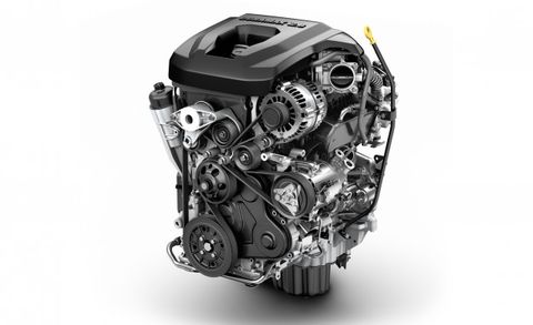 2016 GMC Canyon turbocharged 2.8-liter inline-4 diesel engine