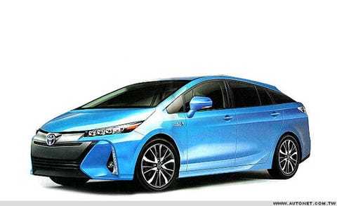 Purported 2016 Toyota Prius Specs Photos Leaked News Car And Driver 2016 Toyota Prius Rendering