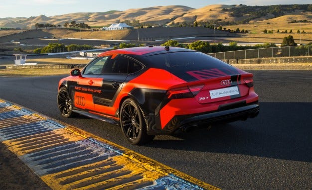 Audi RS7 Piloted Driving prototype