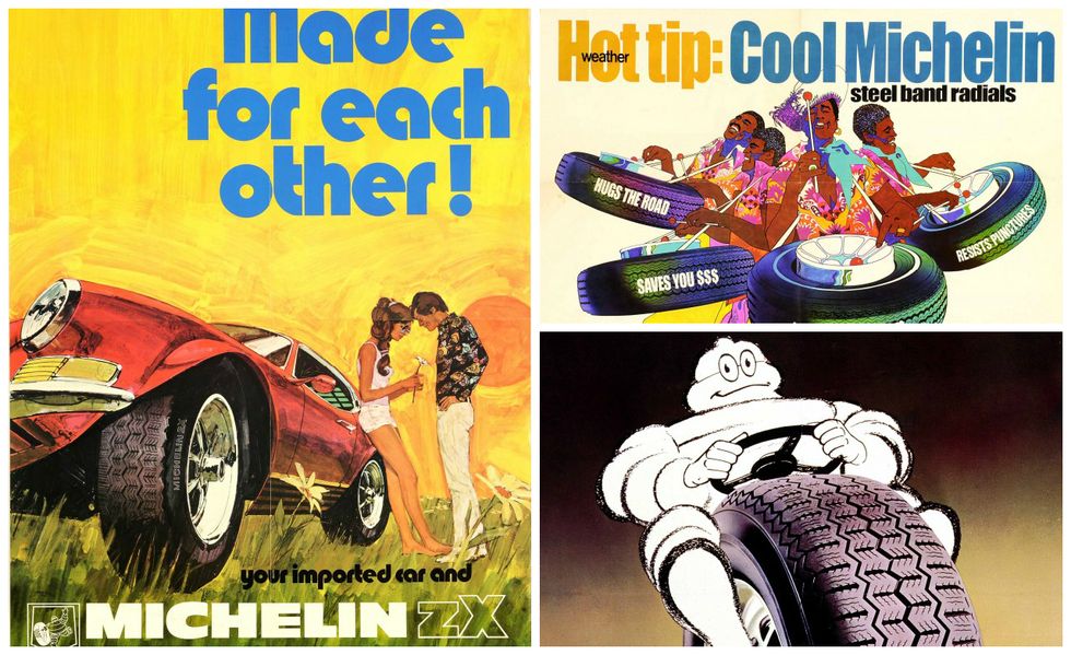Ongehoorzaamheid Aan het water deadline Sponsored: 7 Vintage Michelin Radial Tire Ads