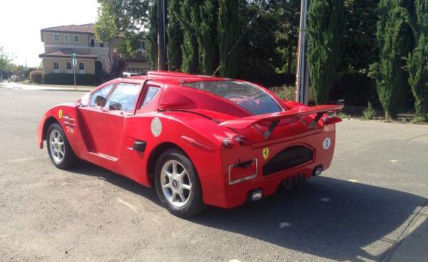 Cover Your Eyes Kids, A Confused Pontiac Fiero Is Masquerading As A Ferrari  Enzo