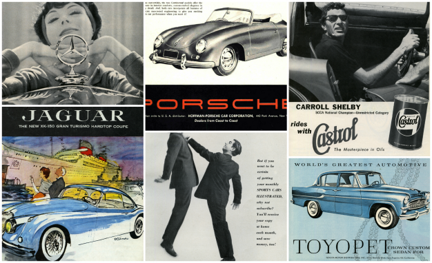 1950s car ads