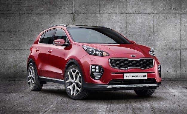  Kia Sportage se libera, muestra una nueva cara - Noticias - Car and Driver