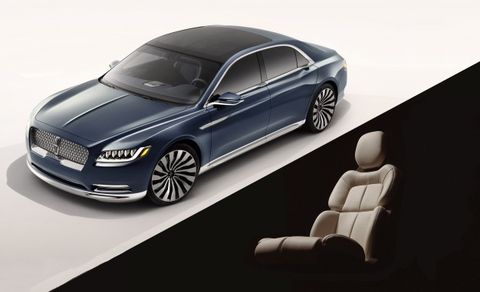 Lincoln Continental Concept Seat