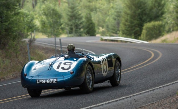 1953 Jaguar C-type lightweight roadster