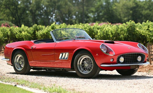 1961 Ferrari 250GT California SWB Spider 