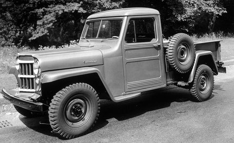 A Visual History of Jeep Pickup Trucks, from 1947 to Today