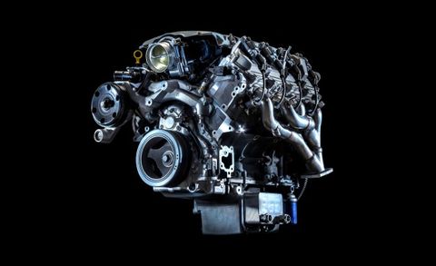 2016 Chevrolet Camaro SS 6.2-liter V-8 engine