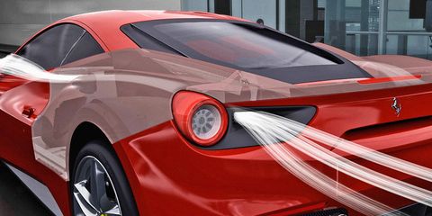 How The Ferrari 488gtb Makes The Air Its Ally Feature