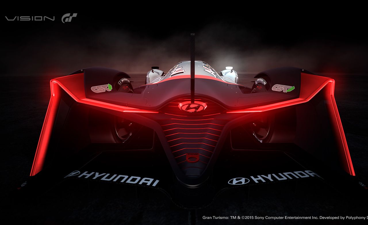 Hyundai N Vision 25 Gran Turismo Concept Definitely Not A Hyundai Pony News Car And Driver