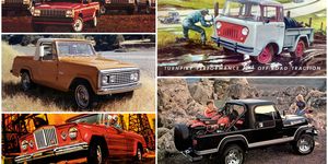 collage of jeeps throughout history