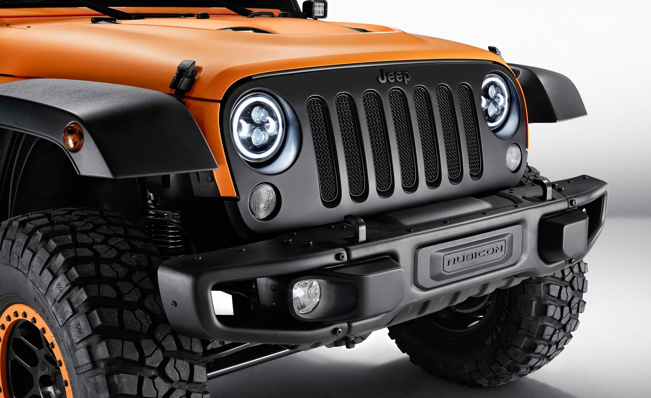 Jeep Wrangler Sunriser Concept Is Hellaciously Orange – News – Car and  Driver