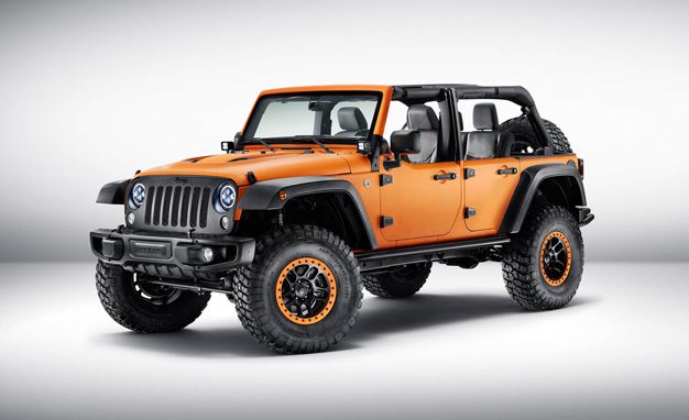  Jeep Wrangler Sunriser Concept es Hellaciously Orange – Noticias – Car and Driver