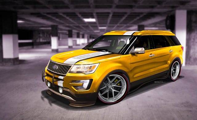 Ford Previews Edge And Explorer Based Sema Concepts