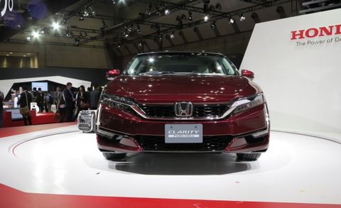 2017 Honda fuel-cell vehicle