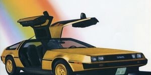 american express 24k gold plated delorean
