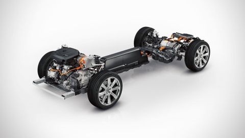 The all-new Volvo XC90 Twin Engine powertrain