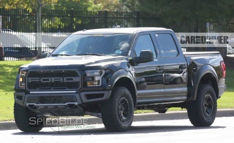 2017 Ford F 150 Raptor Spied In Production Spec Four Door Supercrew Placement