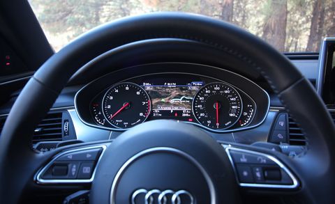 Mode of transport, Automotive design, Speedometer, Red, Gauge, Tachometer, Steering wheel, Trip computer, Black, Grey, 