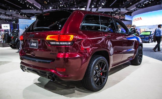 New 2016 Jeep Grand Cherokee SRT Night