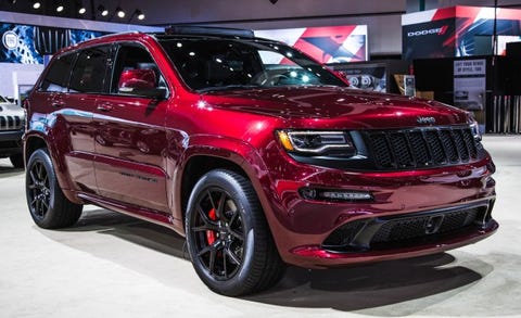 Red As Night New 2016 Jeep Grand Cherokee Srt News Car View Photos