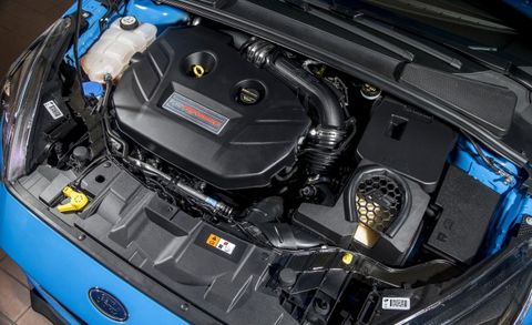 2016 Ford Focus RS turbocharged 2.3-liter inline-4 engine