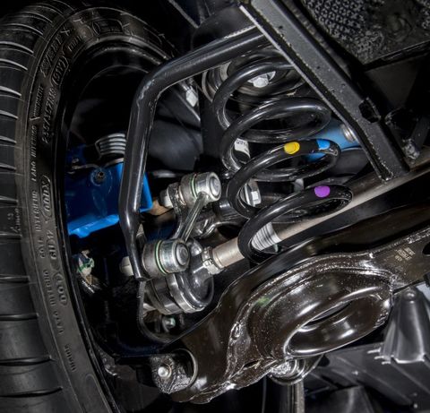 2016 Ford Focus RS rear suspension
