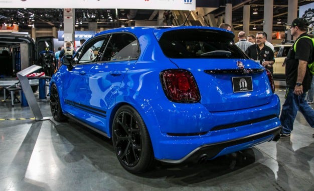 Mopar Brings Fiat 500X Chicane to SEMA – News – Car and Driver