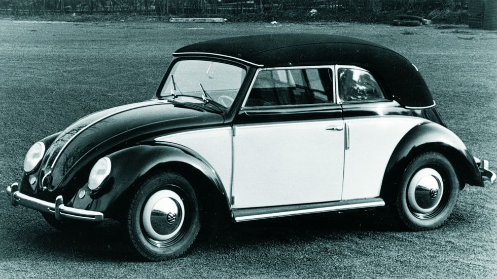 volkswagen beetle cabriolet 1949