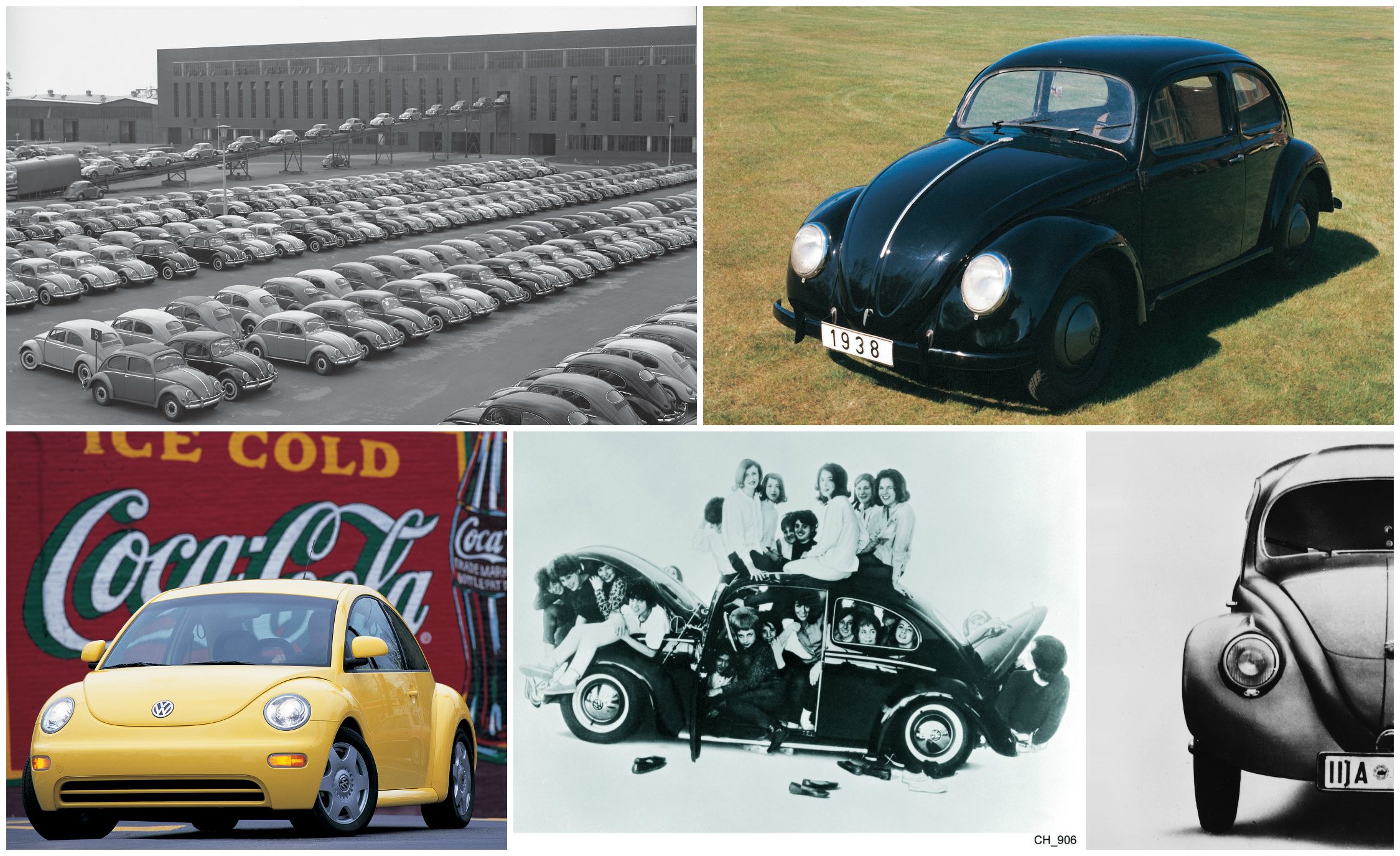 Volkswagen Beetle Models by Year - Old and Classic VW Bugs