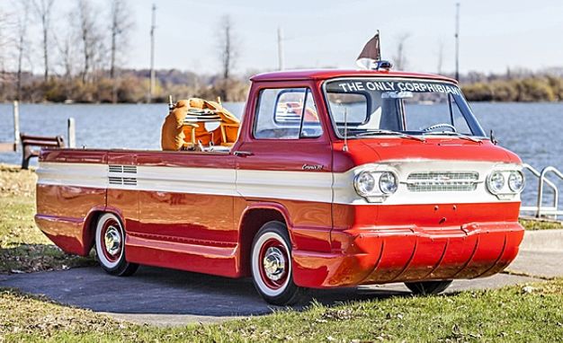 This Crazy, One-Off Amphibious Corvair Pickup Can Be Yours – News