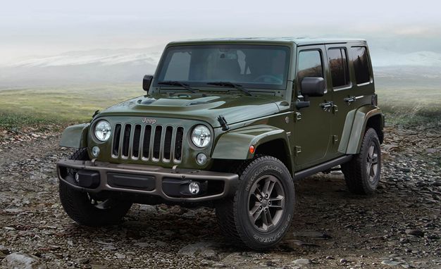 75th Anniversary Jeep Models Suit Up in Green and Bronze – News – Car and  Driver