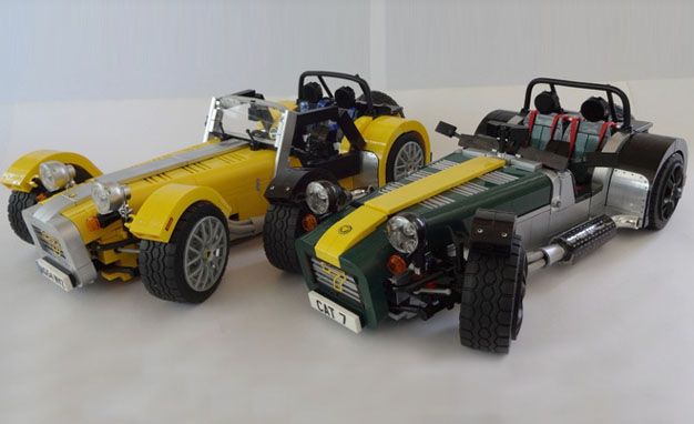 You'll Soon Able to a Caterham of Legos – News Car and Driver