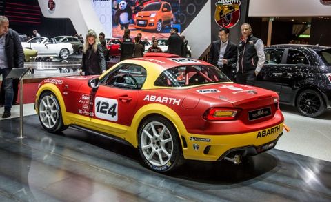 Fiat Abarth 124 Spider rally concept