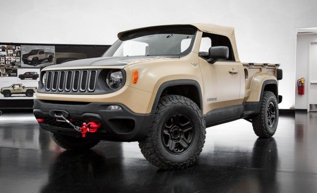  Jeep revive el Comanche como un camión basado en Renegade - Noticias - Car and Driver