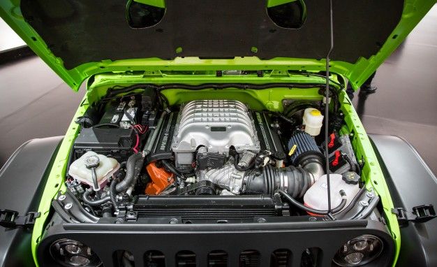 Jeep Trailcat Is the 707-hp Hellcat-Powered Wrangler from Hell