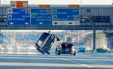 Ken Block Hoons Dubai In Gymkhana 8 Video News Car And Driver
