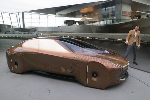 More Details Of The Bmw Vision Next 100 Concept News Car And Driver