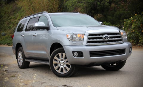 2016 Toyota Sequoia Test Review Car And Driver