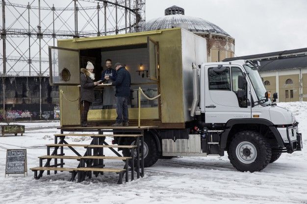 This Mercedes Unimog Food Truck Makes Helsinki's Best Burgers