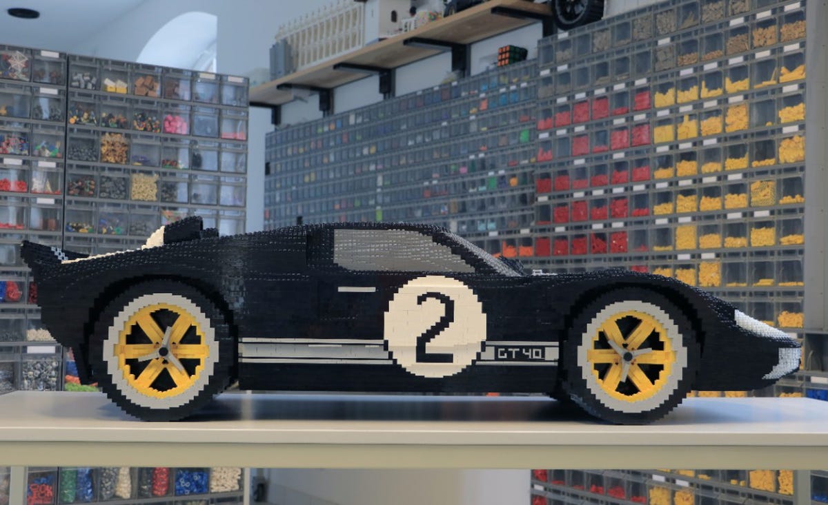 Ford Shows Off GT Race Car Made from 40,000 Lego Bricks – News – Car ...