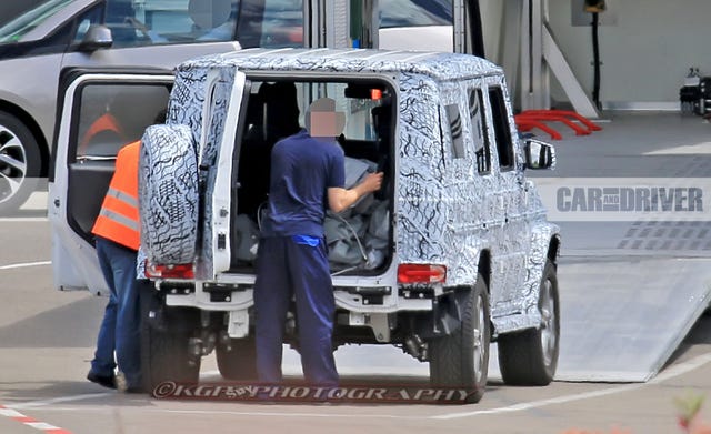 19 Mercedes G Class Interior Revealed News Car And Driver