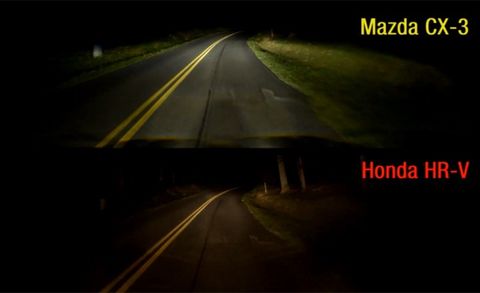IIHS-headlights-Mazda-Honda