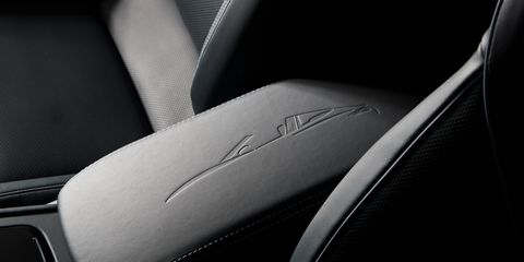 Automotive design, Close-up, Luxury vehicle, Car seat, Carbon, Leather, Silver, Head restraint, 