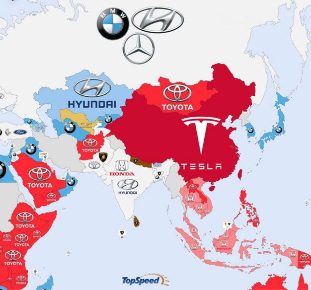 The Most Loved Car Brands Around the World